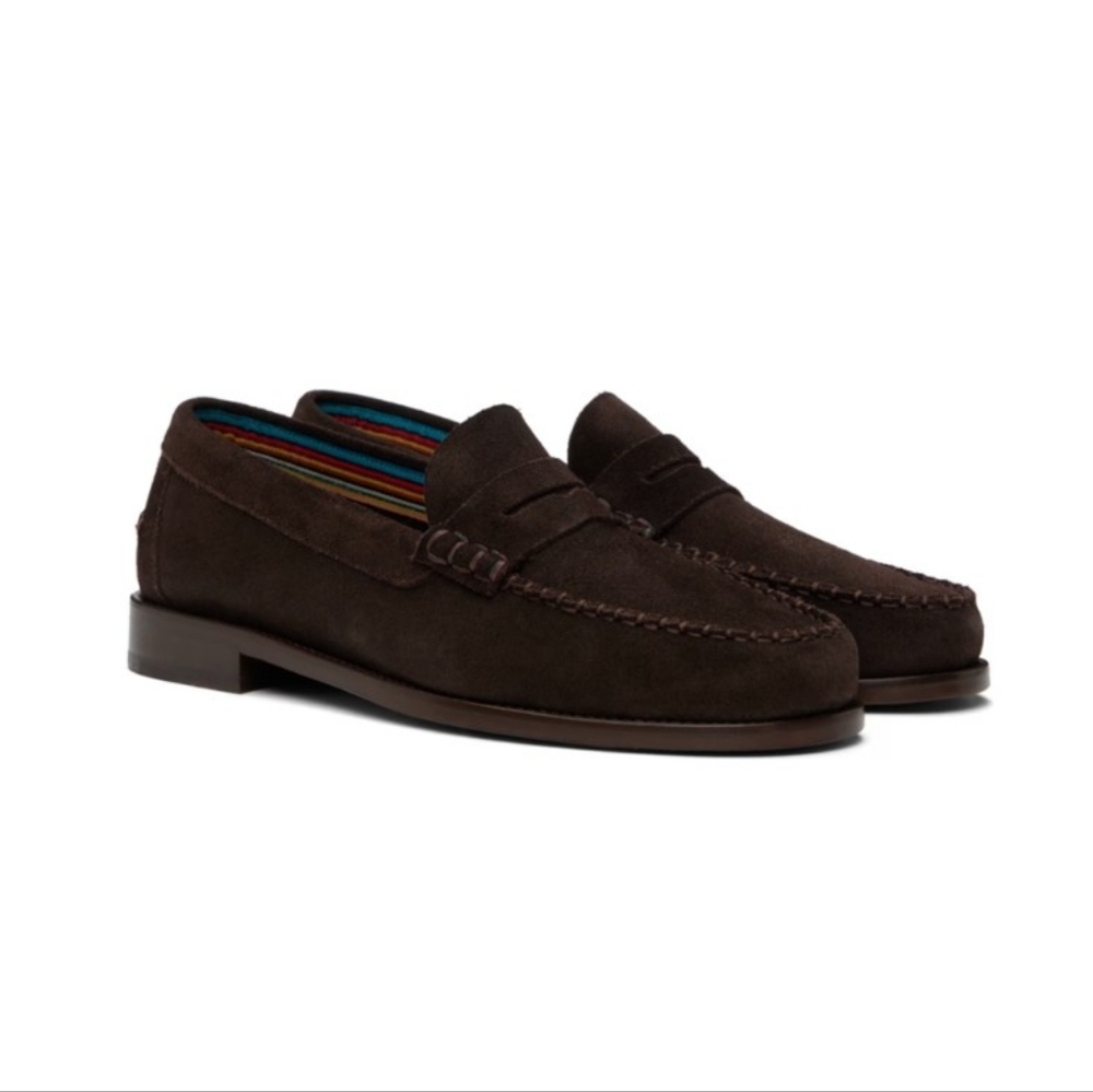 PAUL SMITH Lido Suede Loafers